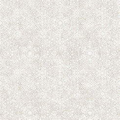 SANTA'S WORKSHOP - SNOWFLAKES-Lt Gray