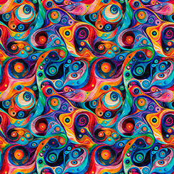 BEDAZZLED - SWIRL-Multi