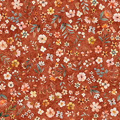 HEDGEHUGS - FLORAL TOSS-Paprika