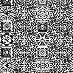 GARDEN AT TWILIGHT - TILES-White