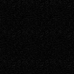 QUILTING ILLUSIONS - SHELLS-Black 31439-J