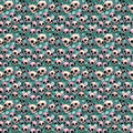 Witchypoo - Skulls - Teal