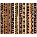 A Haunting We Will Go - Halloween Monsters Border Stripe