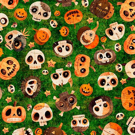 A Haunting We Will Go - Skull & Pumpkin Toss