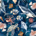 NAUTICUS - SEA CREATURES - DK NAVY