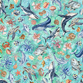 NAUTICUS - SEA CREATURES - TURQUOISE