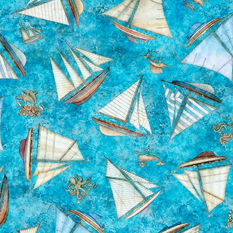 NAUTICUS - SHIPS TOSS - BLUE