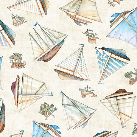 NAUTICUS - SHIPS TOSS - CREAM