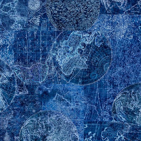 NAUTICUS - Map Tonal - Navy