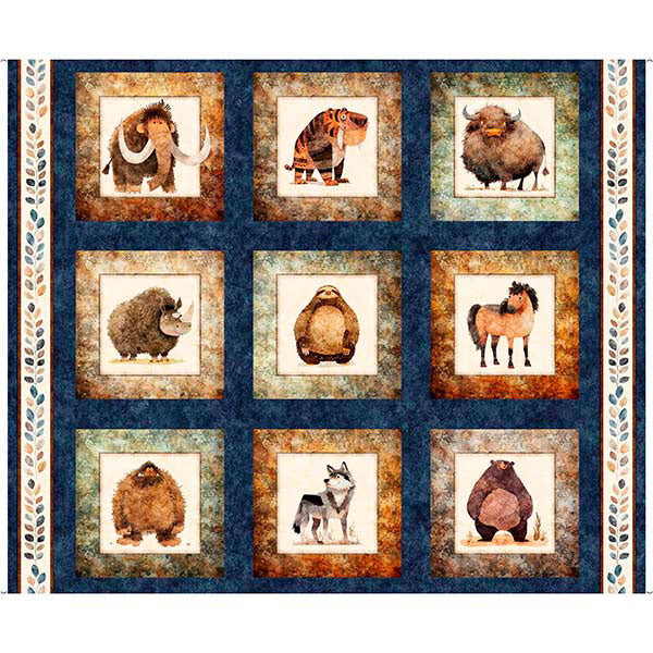 Terrors of The Pleistocene - Pleistocene Picture Patches 36" 32179-N