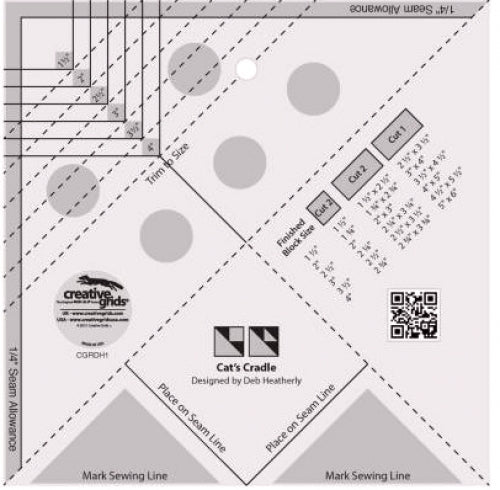 Creative Grids Cat's Cradle Tool - 7in x 7in