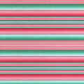 Spirit Of Serape Green/Pink Canvas
