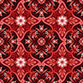 Scarlet's Treasure Red Foulard Tiles