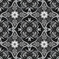 Scarlet's Treasure Black Foulard Tiles
