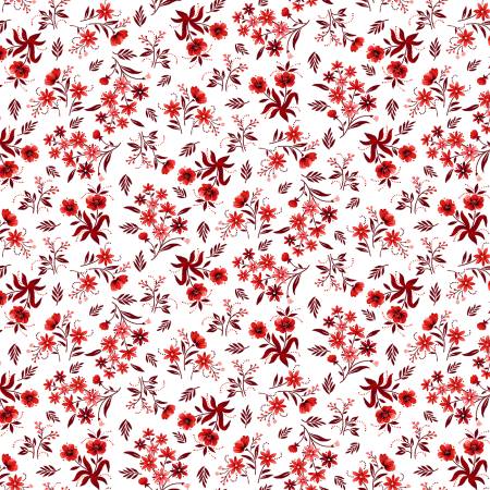Scarlet's Treasure White Red Nosegays