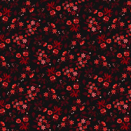 Scarlet's Treasure Black Red Nosegays