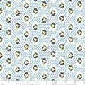Wildflowers Light Blue Cameo Floral