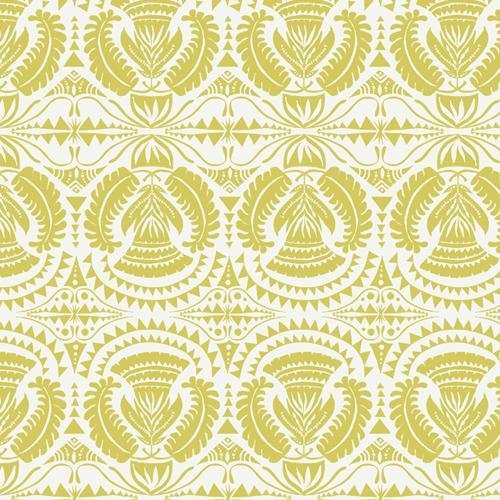 ART GALLERY POLLINATE~ Honey Leaf- Gold & white  PLN94507