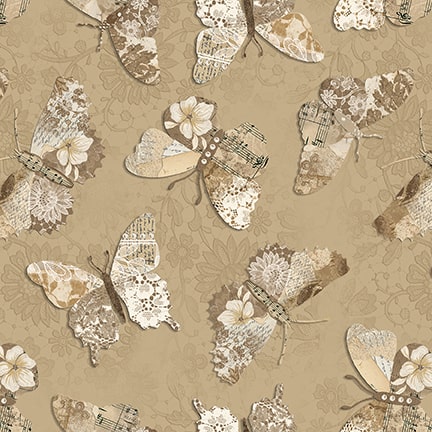 3714-32 Latte || Modern Lace