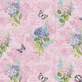 Hydrangea Mist Monograph Pink