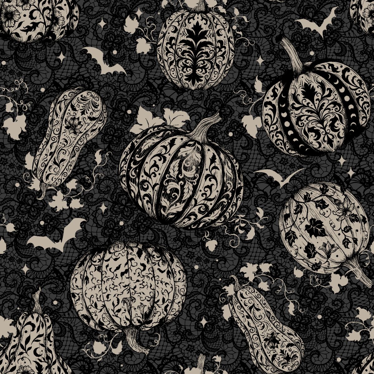 Darkly Enchanted 4795-98 Charcoal