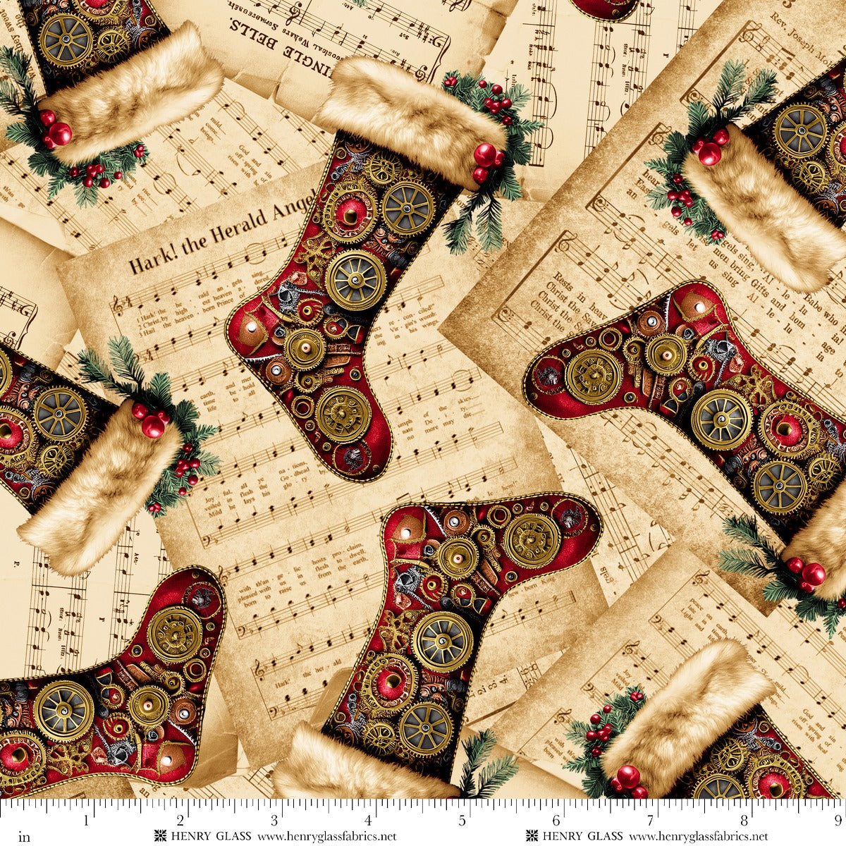 Gears & Garland 4818-41 Parchment