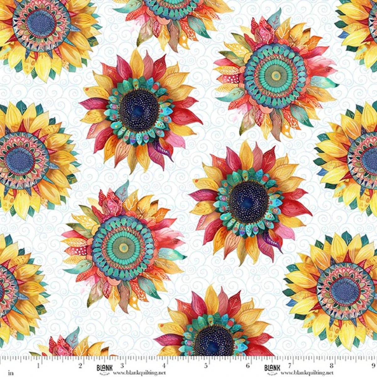 Botanic Symphony 4974-108 Multi Sunflowers