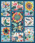 Botanic Symphony Teal Panel 36" 4981P-73