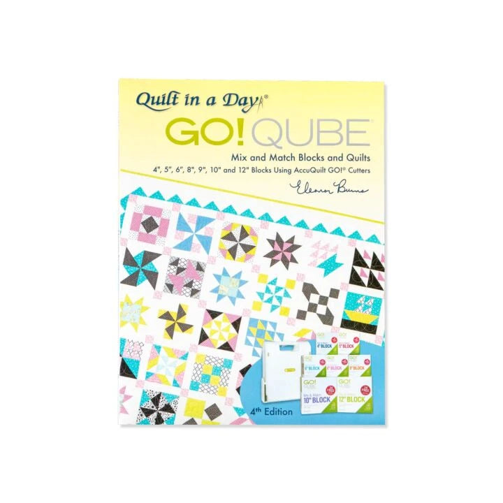 Accuquilt GO! Qube Mix & Match Blocks and Quilts Pattern Book-4th Edition #1091