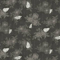 53437-2 Belle Once Upon A Time Charcoal Cotton