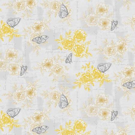 53437-5  Belle Once Upon A Time Fog Cotton