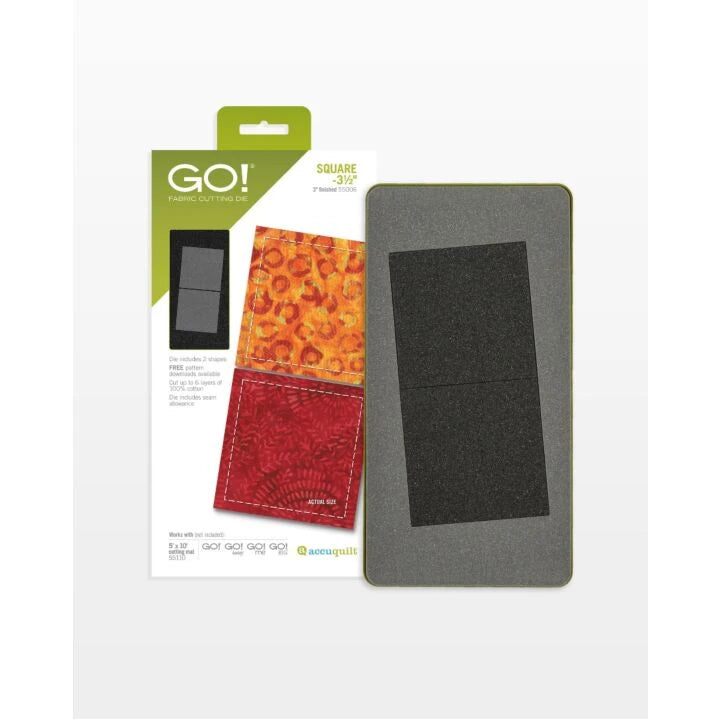 Accuquilt GO! Square-3 1/2" (3" Finished) #55006