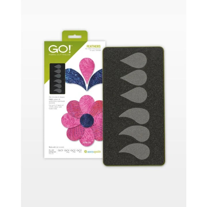 Accuquilt Go! Feathers Die #55008