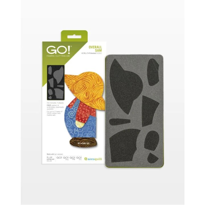 Accuquilt GO! Overall Sam Die #55062
