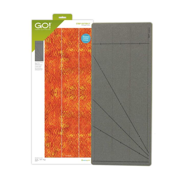 Accuquilt GO! Strip Cutter-3" (2.5" Finished) Die #55084