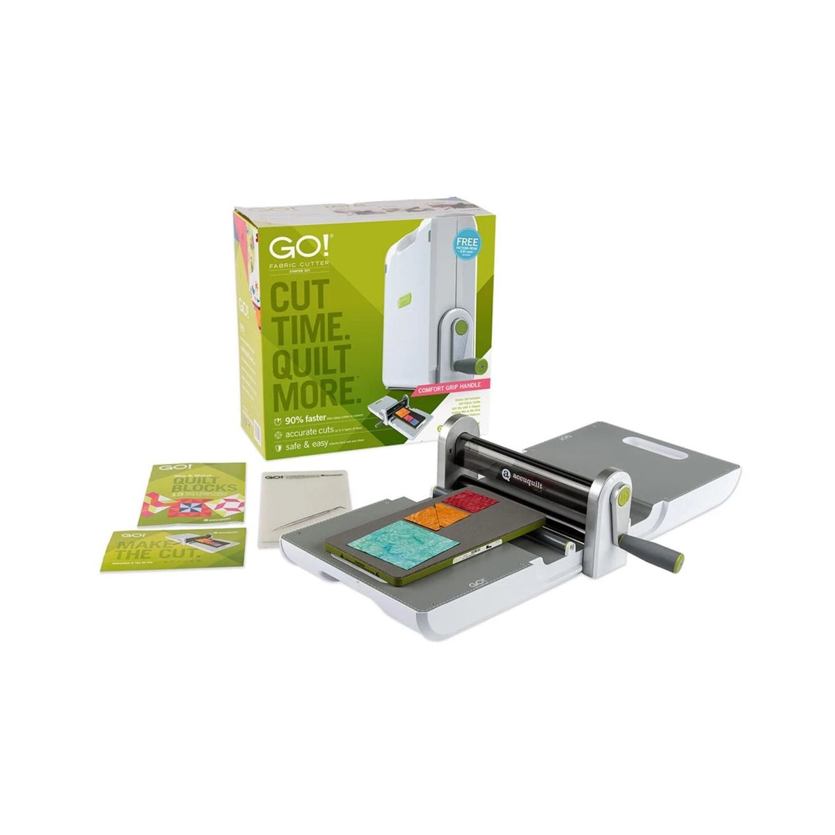 Accuquilt GO! Fabric Cutter Starter Set #55100