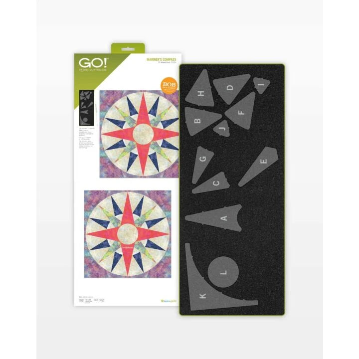 Accuquilt GO! Mariner's Compass-12" Finished Die #55194