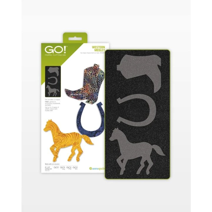 Accuquilt GO! Western Medley Die #55227