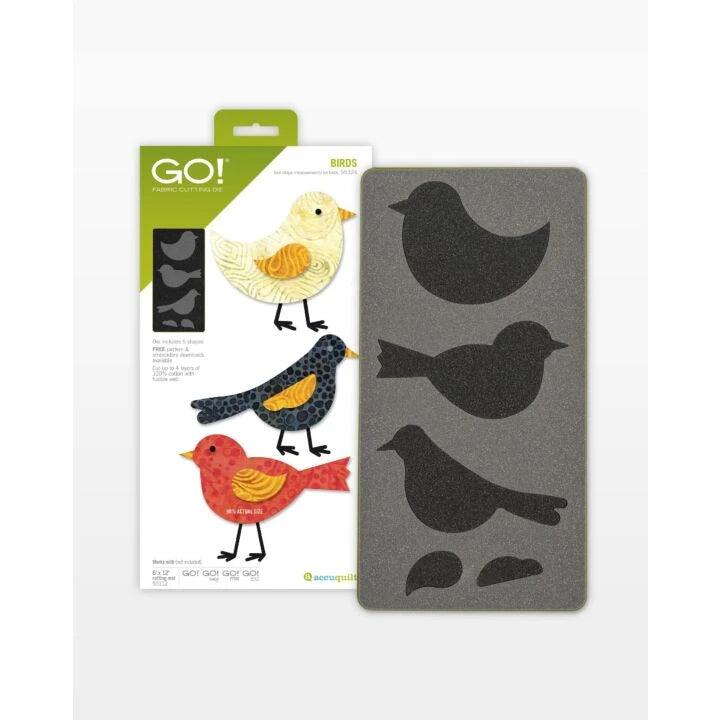 Accuquilt GO! Birds Die #55324