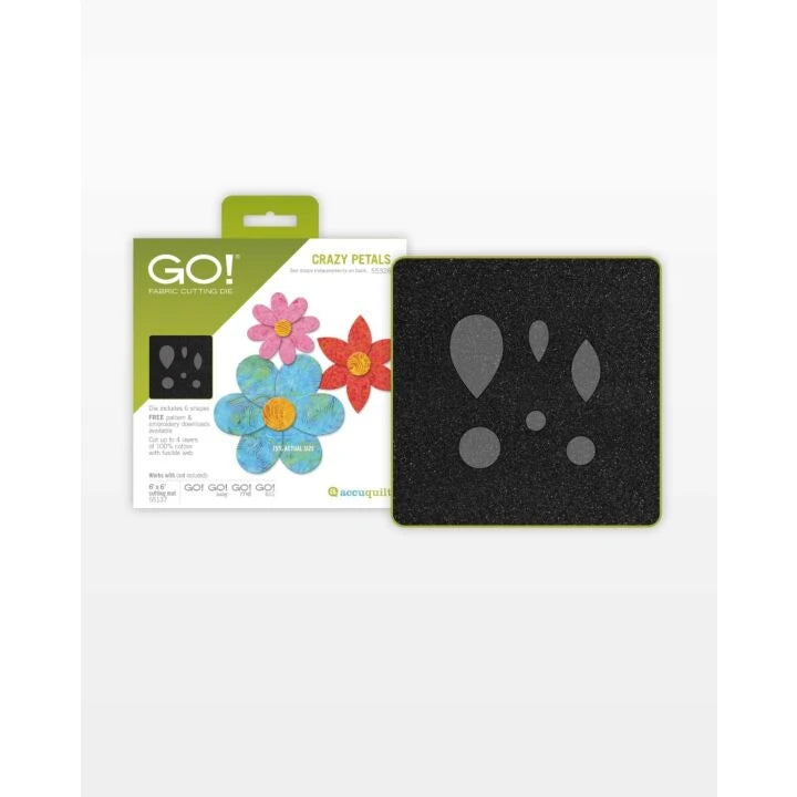 Accuquilt GO! Crazy Petals Die #55326