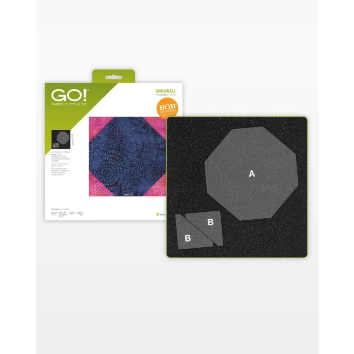 Accuquilt GO! Snowball-6" Finished Die #55330