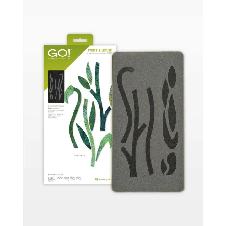 Accuquilt GO! Stems & Leaves Die #55331