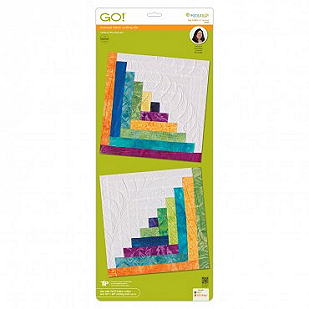 Accuquilt GO! Log Cabin-12" Finished Square by Leslie Main Die