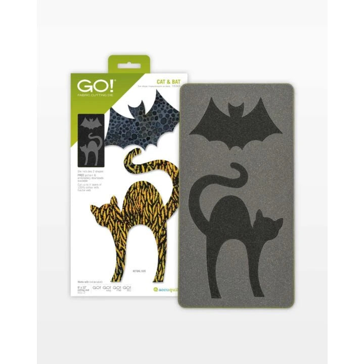 Accuquilt GO! Cat & Bat Die #55365