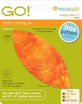 Accuquilt GO! Orange Peel-4 1/2" Die #55455