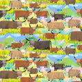 Grasslands Highland Cows 55457D-3