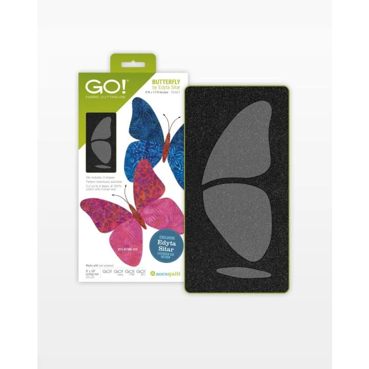 Accuquilt GO! Butterfly by Edyta Sitar Die #55467