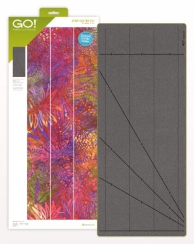 Accuquilt GO! Strip Cutter- 2 3/4" (2 1/4" Finished) 3 Strips #55489