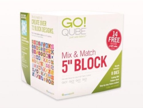Accuquilt GO! Qube Mix & Match 5" Block