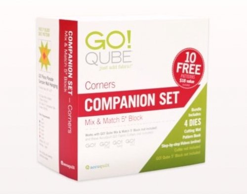 Accuquilt GO! Qube 5" Companion Set-Corners #55576